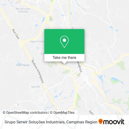 Grupo Serwir Soluções Industriais map