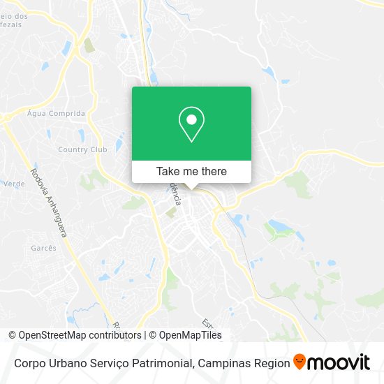 Corpo Urbano Serviço Patrimonial map