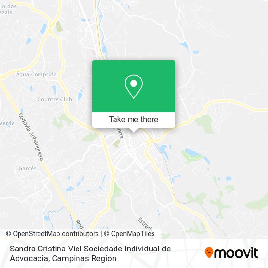 Sandra Cristina Viel Sociedade Individual de Advocacia map