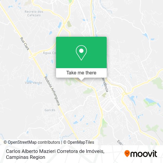 Carlos Alberto Mazieri Corretora de Imóveis map