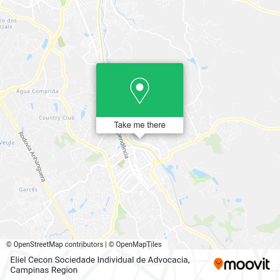 Eliel Cecon Sociedade Individual de Advocacia map