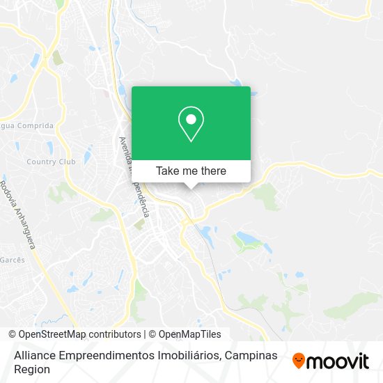 Alliance Empreendimentos Imobiliários map