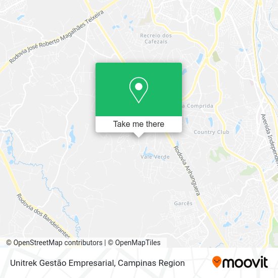 Unitrek Gestão Empresarial map