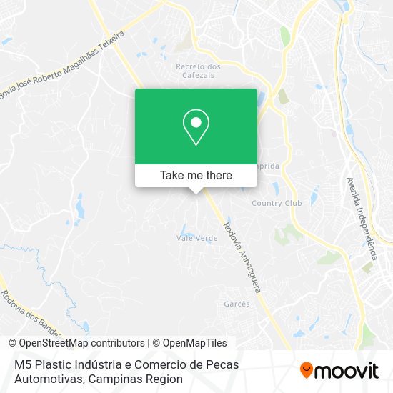 M5 Plastic Indústria e Comercio de Pecas Automotivas map