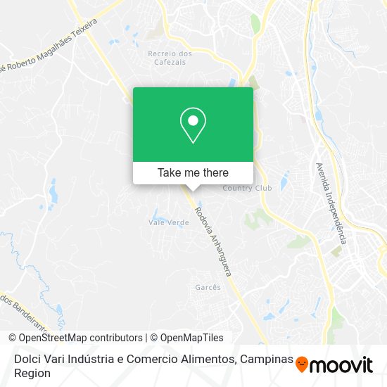 Dolci Vari Indústria e Comercio Alimentos map