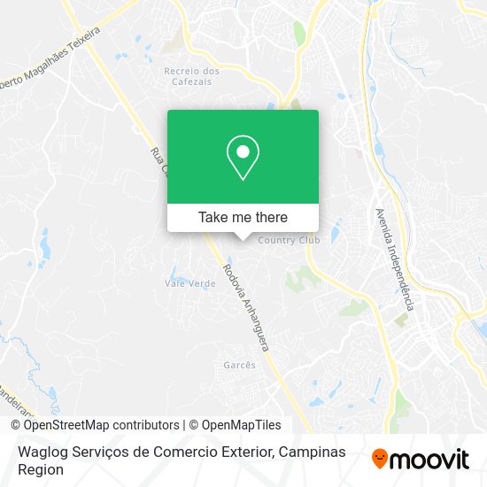 Waglog Serviços de Comercio Exterior map