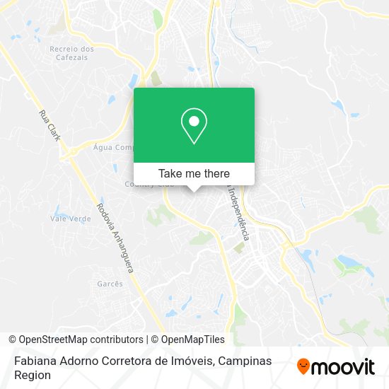 Fabiana Adorno Corretora de Imóveis map