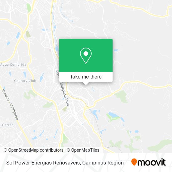 Sol Power Energias Renováveis map