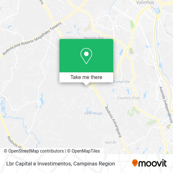 Lbr Capital e Investimentos map
