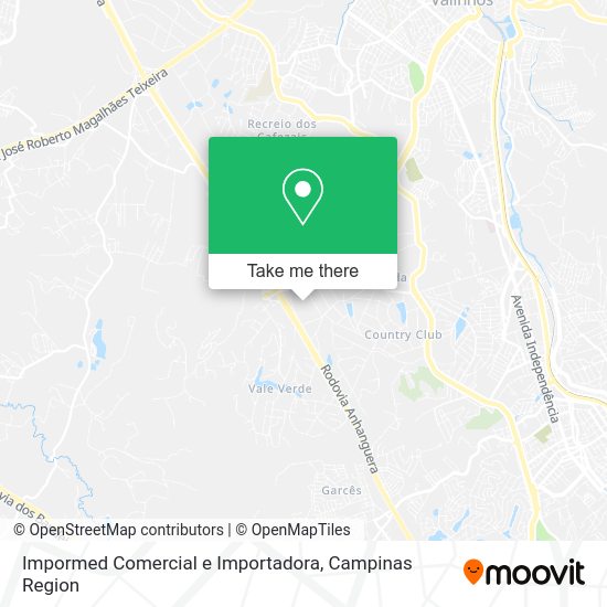 Impormed Comercial e Importadora map