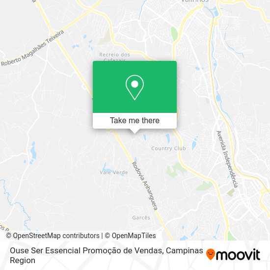 Ouse Ser Essencial Promoção de Vendas map