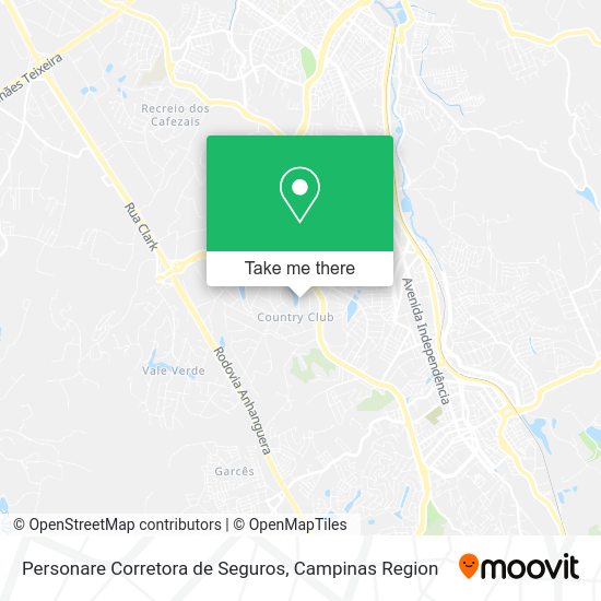 Personare Corretora de Seguros map