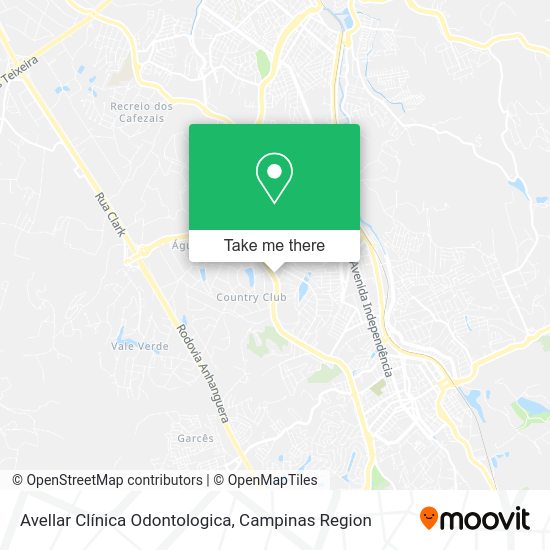 Avellar Clínica Odontologica map