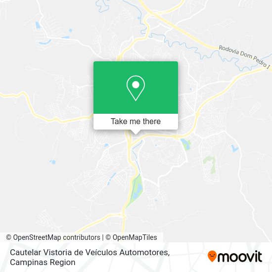 Cautelar Vistoria de Veículos Automotores map