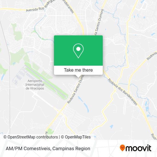 AM/PM Comestíveis map