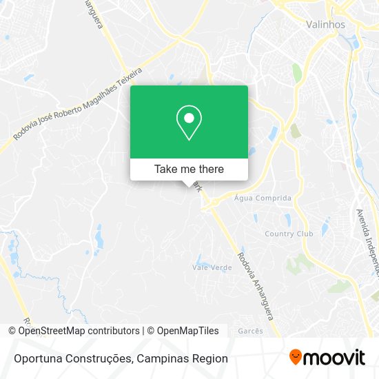 Oportuna Construções map