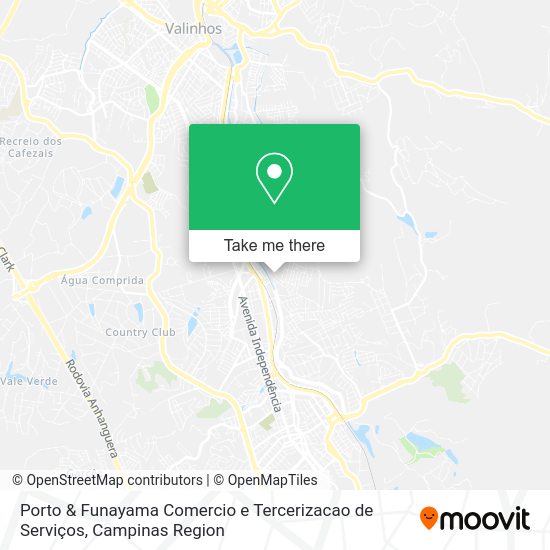 Porto & Funayama Comercio e Tercerizacao de Serviços map