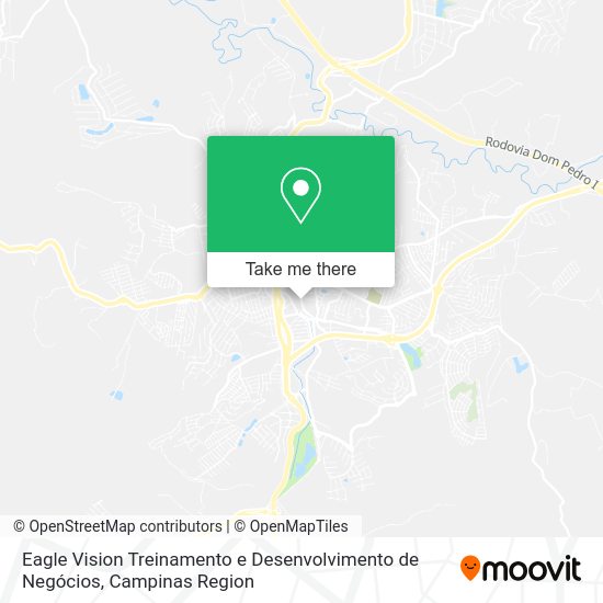 Eagle Vision Treinamento e Desenvolvimento de Negócios map