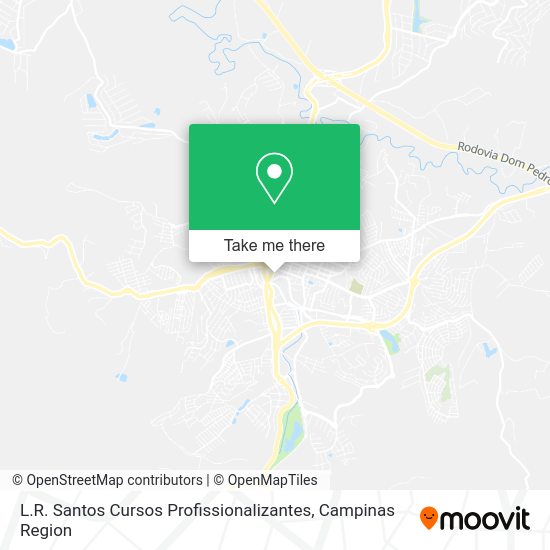 L.R. Santos Cursos Profissionalizantes map