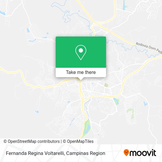 Fernanda Regina Voltarelli map