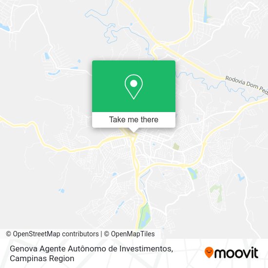 Genova Agente Autônomo de Investimentos map