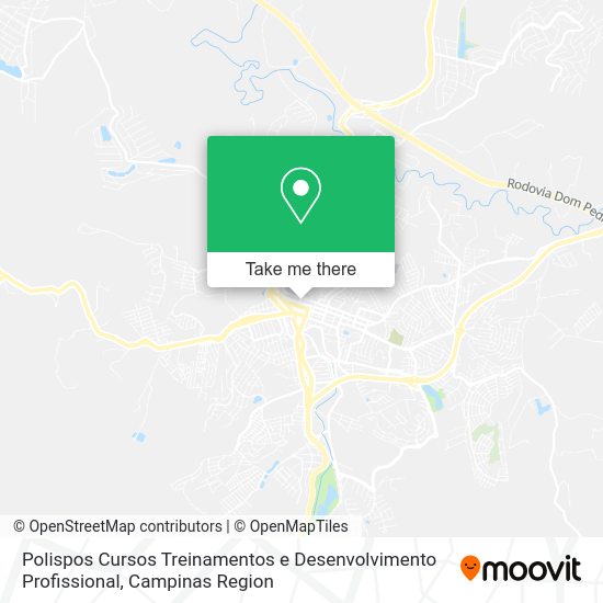 Polispos Cursos Treinamentos e Desenvolvimento Profissional map