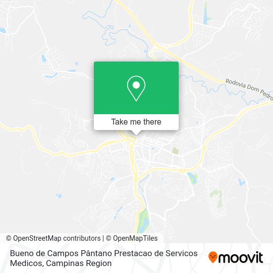 Bueno de Campos Pântano Prestacao de Servicos Medicos map