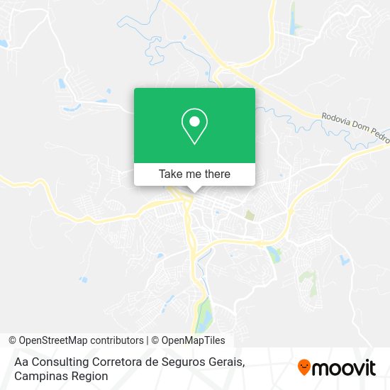 Aa Consulting Corretora de Seguros Gerais map