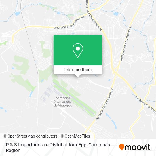P & S Importadora e Distribuidora Epp map