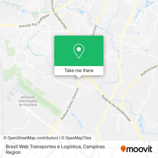 Brasil Web Transportes e Logística map