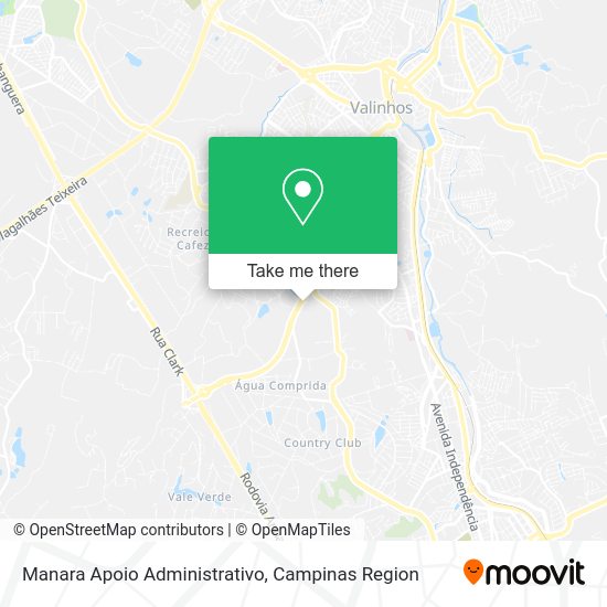 Manara Apoio Administrativo map
