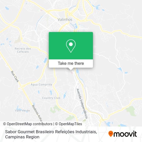 Sabor Gourmet Brasileiro Refeições Industriais map