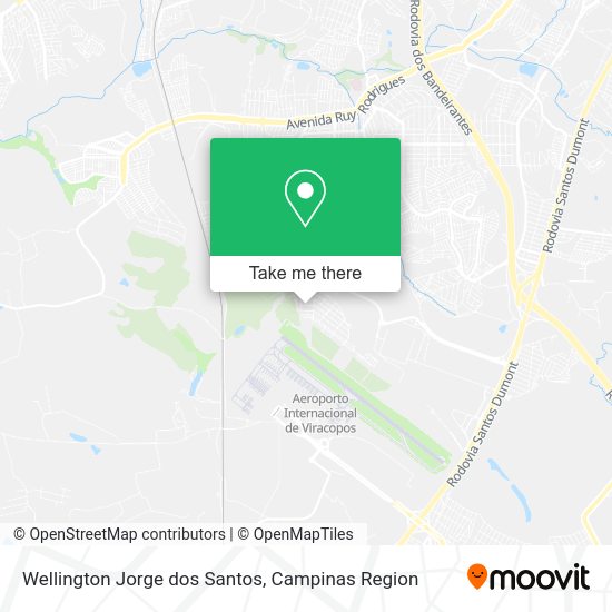 Wellington Jorge dos Santos map