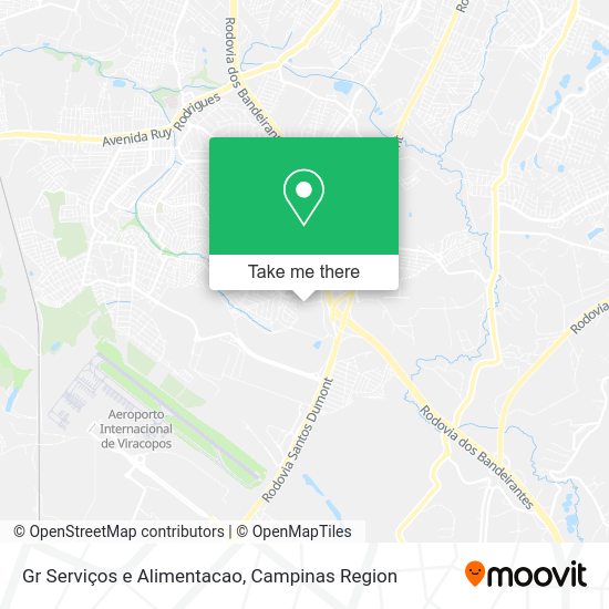 Gr Serviços e Alimentacao map