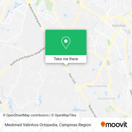 Medimed Valinhos Ortopedia map