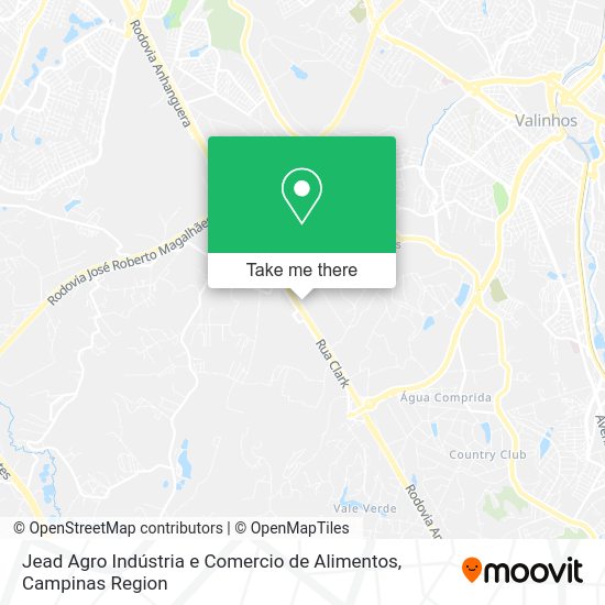 Jead Agro Indústria e Comercio de Alimentos map
