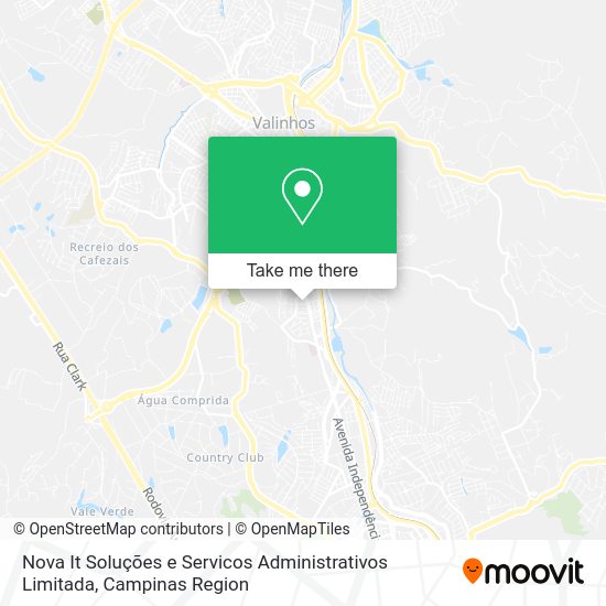 Nova It Soluções e Servicos Administrativos Limitada map