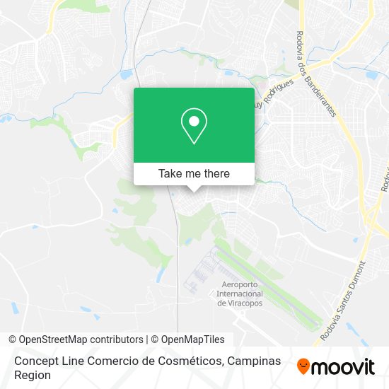 Concept Line Comercio de Cosméticos map