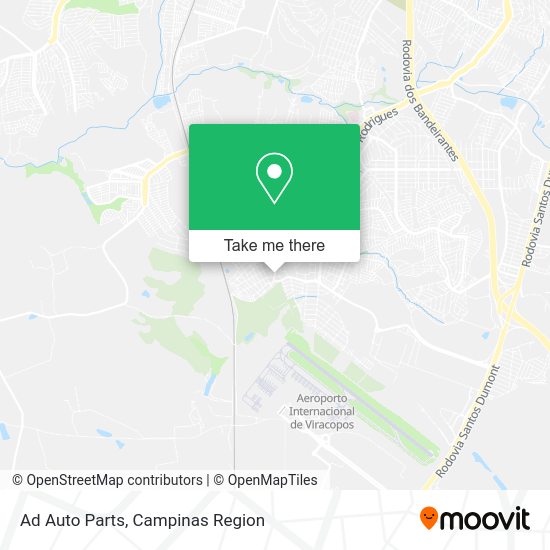 Ad Auto Parts map