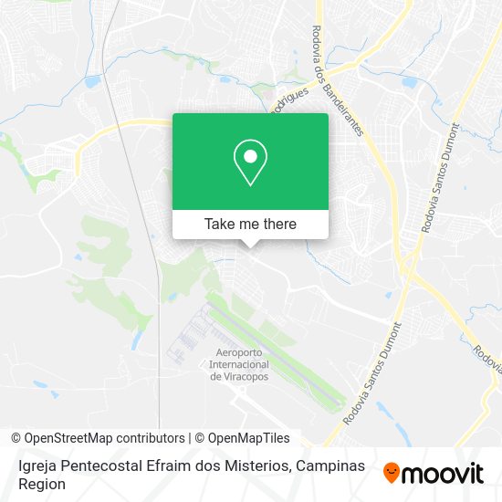 Igreja Pentecostal Efraim dos Misterios map