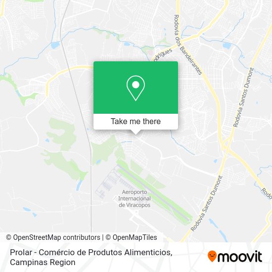 Prolar - Comércio de Produtos Alimenticios map