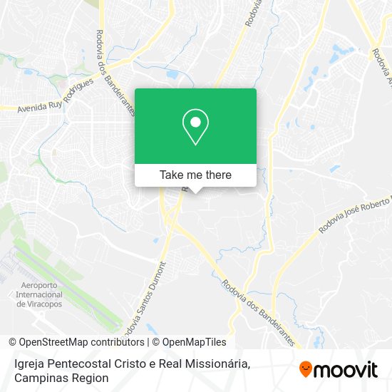 Igreja Pentecostal Cristo e Real Missionária map