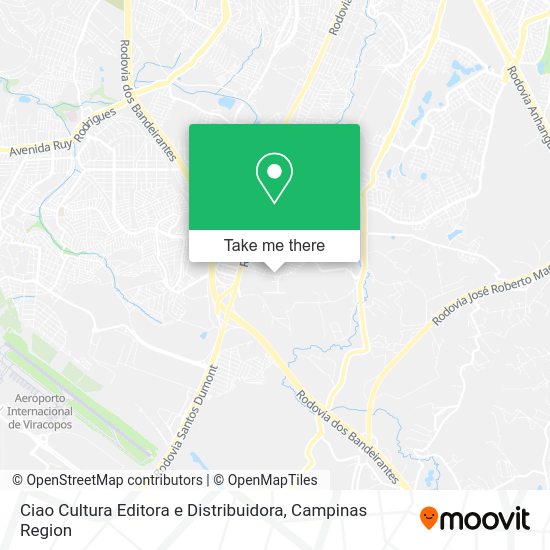 Ciao Cultura Editora e Distribuidora map