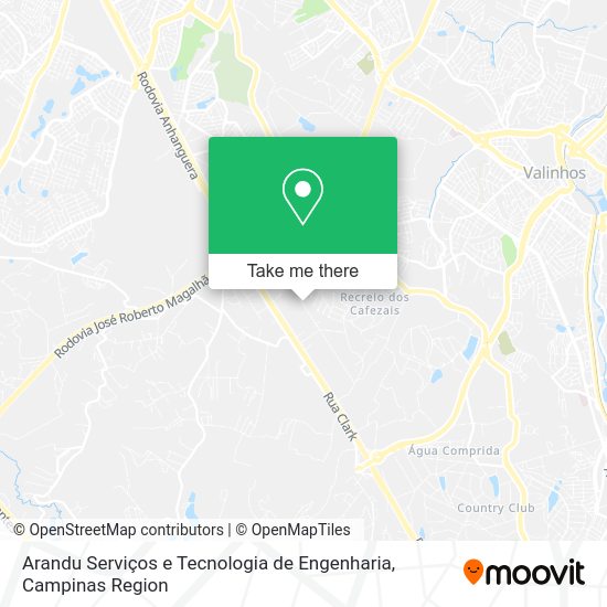 Arandu Serviços e Tecnologia de Engenharia map