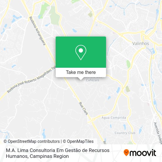 M.A. Lima Consultoria Em Gestão de Recursos Humanos map