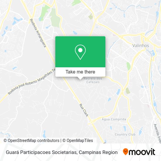 Guará Participacoes Societarias map