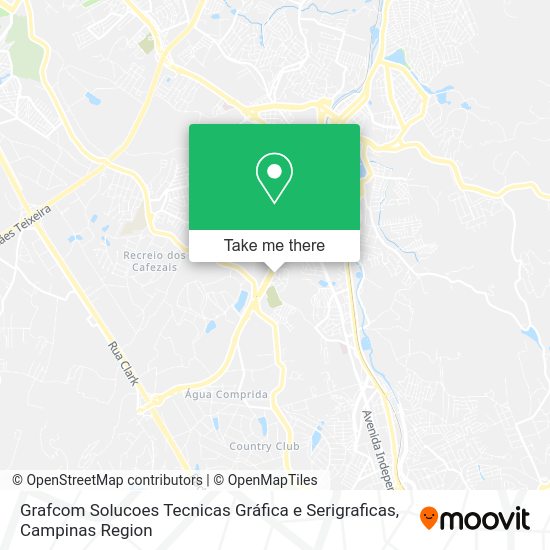 Grafcom Solucoes Tecnicas Gráfica e Serigraficas map