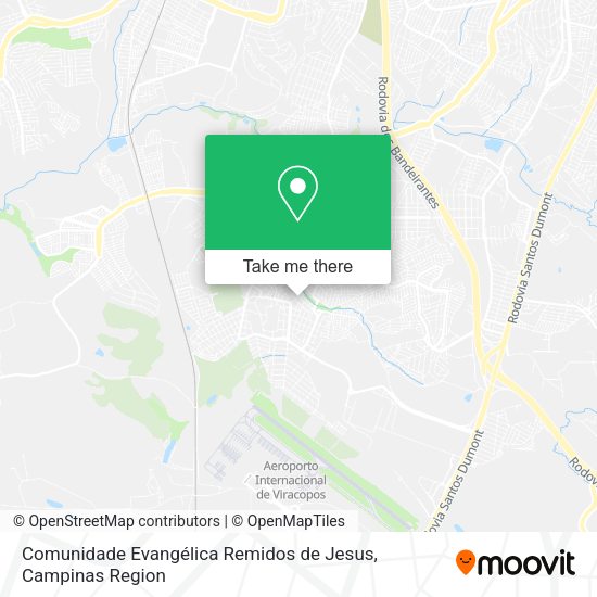 Comunidade Evangélica Remidos de Jesus map