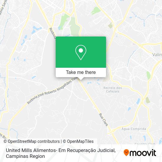 United Mills Alimentos- Em Recuperação Judicial map