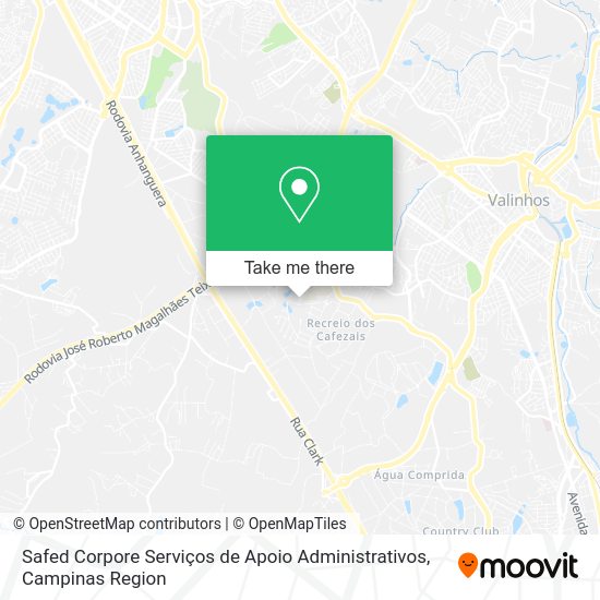 Safed Corpore Serviços de Apoio Administrativos map